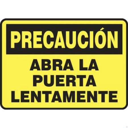 Accuform SPANISH TRAFFIC SIGNS YIELD 30 in x 30 in SHFRR425RA